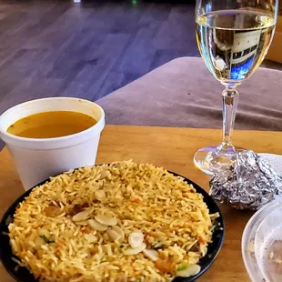 Shrimp Biryani was the best