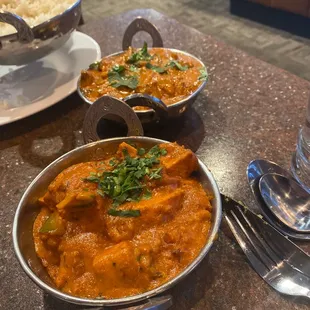 Chicken and vegetable masala