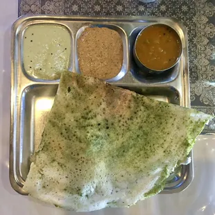 Kothamalli dosa