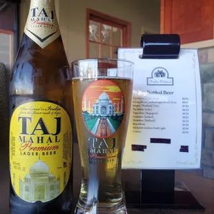 $8.95 Taj Mahal Lager for 2