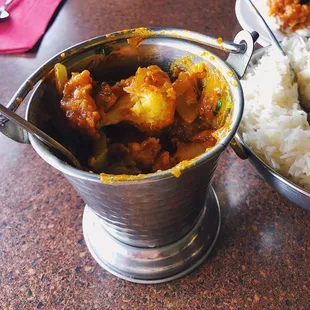 Gobi Manchurian Balti - the best!