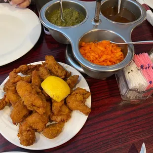 chicken pakora!
