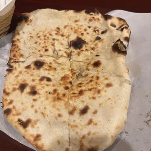 Cheese stuffed naan
