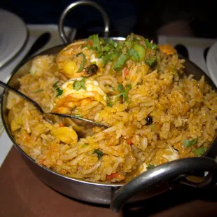 Shrimp Biryani