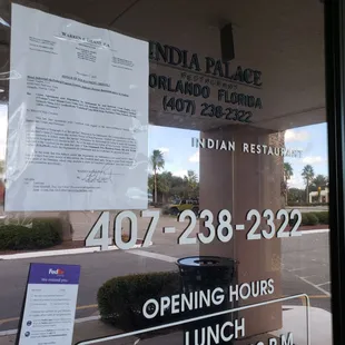 Door signage (Foreclosure??)