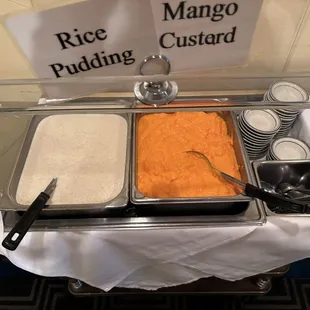 Dessert, minimal selection