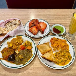 My selections from the buffet, aka a cry for help!