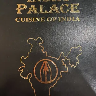 India Palace...menu.