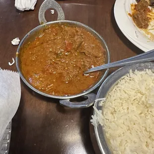 Beef Madrasi