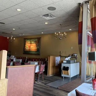 You can see half the restaurant in this picture with lovely decoration