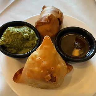 Lamb samosa
