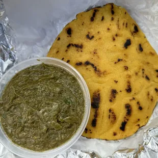 Maki ki roti sarson ka saag