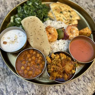 Weekend Brunch Thali