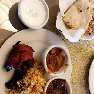 Amazing Indian food in Indianapolis! Must try biryani  food so delicious that you want come back every day and try mire dishes