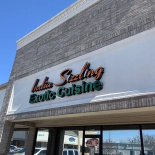 Outside of restaurant