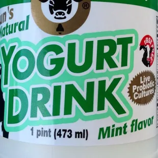 Thouk, mint flavor. They also have Original, Regular, and Mango.