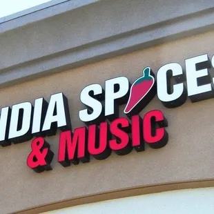 the front of the store