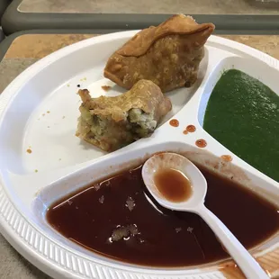 Samosas. Yummy.