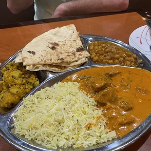 Lamb Tikka Masala platter. WORTH the additional $5.50.