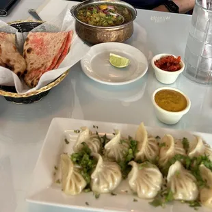 Goat  122. Goat Thukpa 105. Veg Dumpling (Steam)