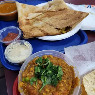 Bisi bele bhath and masala dosa, which was very hard to get by autoincorrect