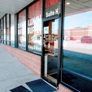 Front entrance
