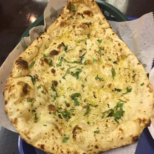 Garlic naan