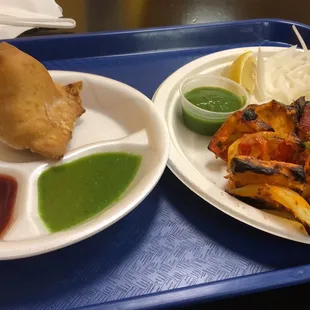 Samosa Paneer Tikka