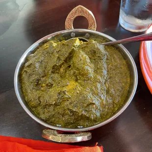 Saag paneer