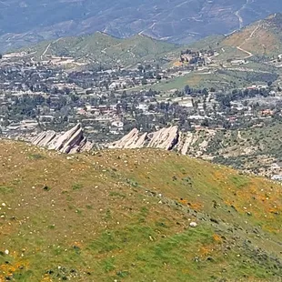 Vasquez Rocks from Indian Canyon portion of PCT