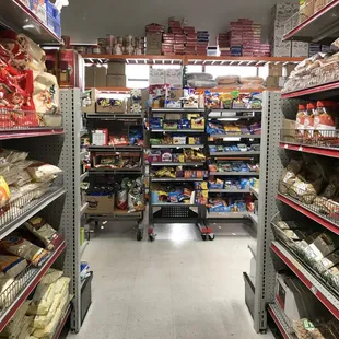 a grocery store aisle