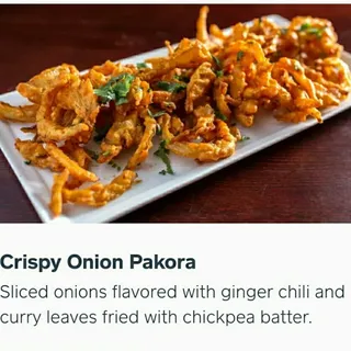 Crispy Onion Pakora -Vegan