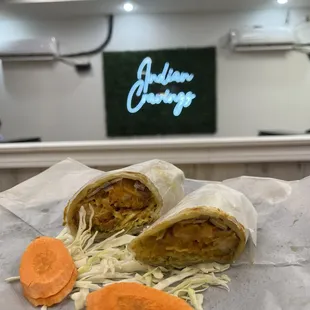 burritos and wraps, food