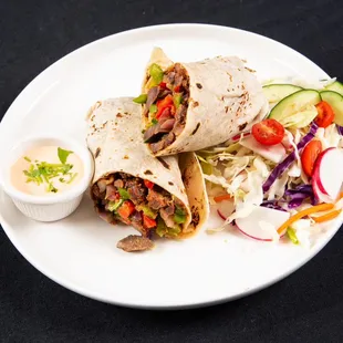 Lamb Kathi Roll (Big Fat Indian Burrito)