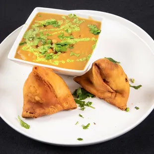 Samosa Mattar Chat
