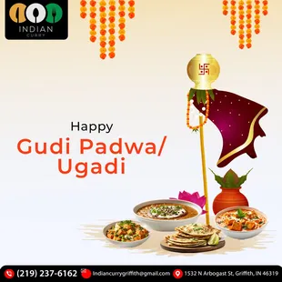 #IndianCurry wishes everyone a blessed Gudi Padwa and Ugadi!