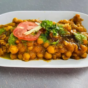 a plate of food