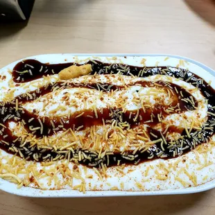 Dahi Bhalla Chaat- try it. It is so tasty!
