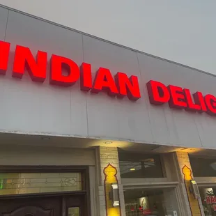 the front of a restaurant