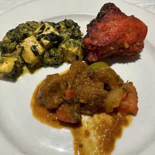 Buffet items. Very good!
