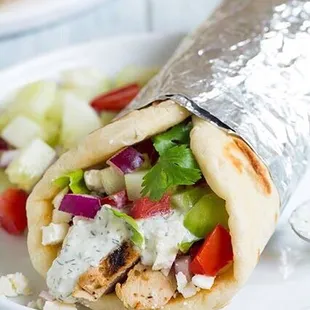 Chicken gyro