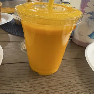 Mango lassi too sweet