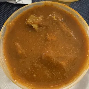 Butter chicken spice level for me 9/10