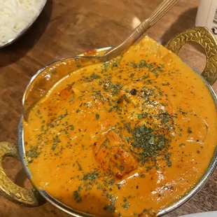 a plate of food