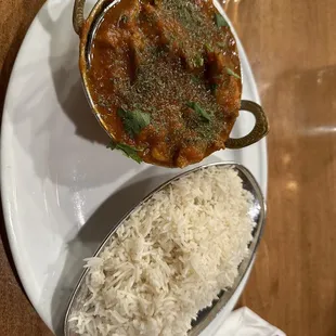 a plate of food