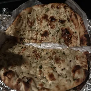 Garlic naan