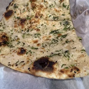 Garlic naan.