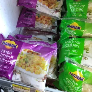 Frozen paneer options