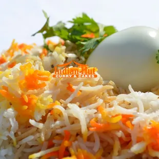 Egg or Chicken Biryani