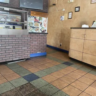 the interior of a restaurant